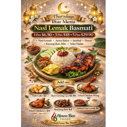 Thursday - Nasi Lemak Basmati
