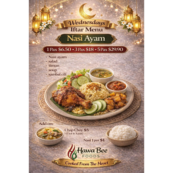 Wednesday - Nasi Ayam