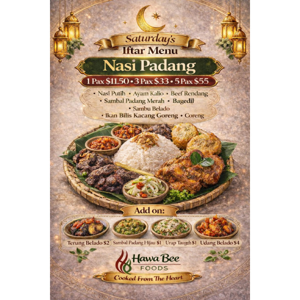 Saturday - Nasi Padang